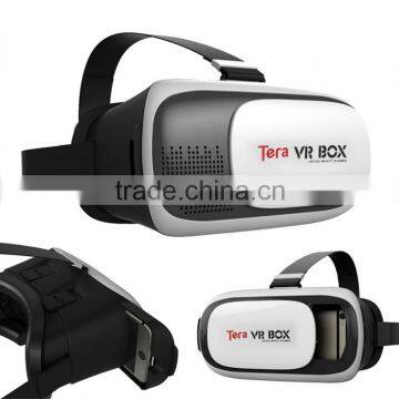 New 2nd generation 3d vr box 2.0 glasses VR virtual reality for 3d movies and games