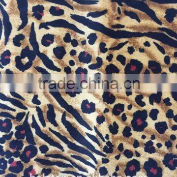 Hot Selling Leopard Sexy Pattern Printed Velvet