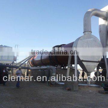 Sawdust Rotary Drum Dryer / Wood chips rotary barrel dryer