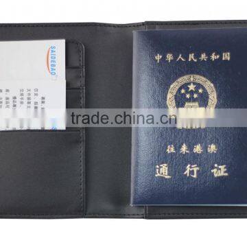 Dongguan Factory Direct Custom Passport Holder With Card Holder,leather Passport Cover With Customized Logo photo-2