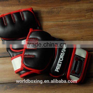 2016 New Style High Quality Ufc Mma Kickboxing Gloves Half Finger Mma Gloves for Training in Fashion Sports and Gym Equipment photo-4