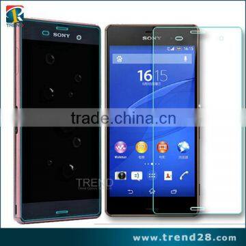 High quality china tempered glass protector 9H 2.5D for sony xperia z3