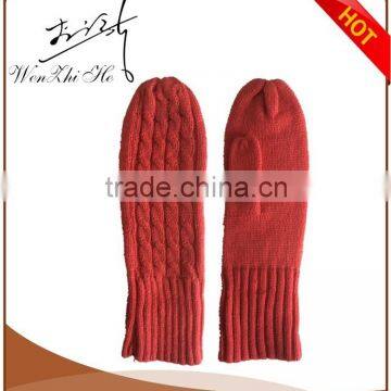 Cheap Girls Cute Knitted Hand Gloves 2016 Hot Sell For Bike