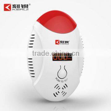 2015 High quality available home wireless CO detector made by China one-click smart operation