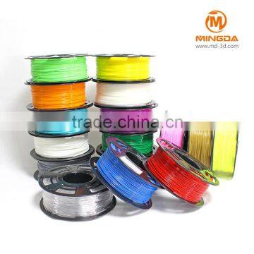 Wholesale 3d printing material with OEM logo , MINGDA advanced 3d printer filament