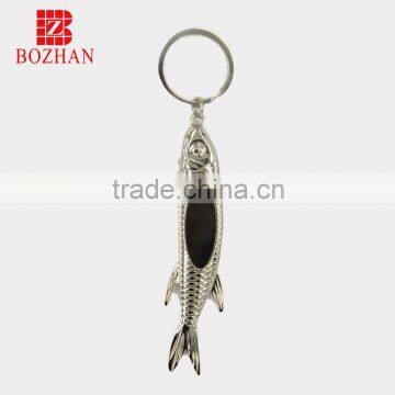 2014 Various Design Custom Blank Keychain/fish-shaped Metal Keychain photo-2