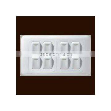 new design high quality push button wall switch