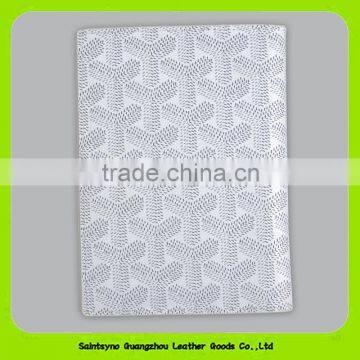 16225 2016 new arrival passport case, white color passport holder, custom cheap passport holder