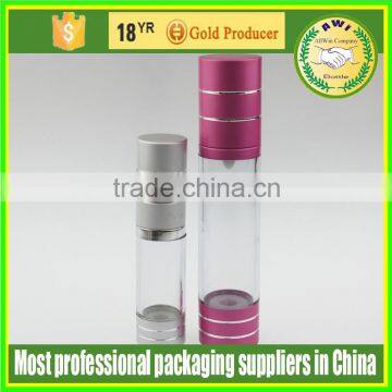 Airless Lotion Bottle Refillable Sunscreen Lotion Container Pump photo-3