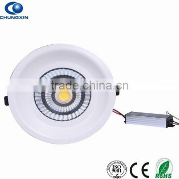 COB ip44 led downlight led ceiling light