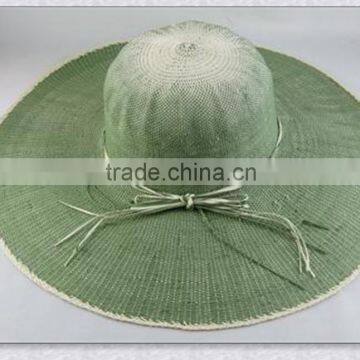 Fashion Design women paper straw beach hat wide brim straw beach hats