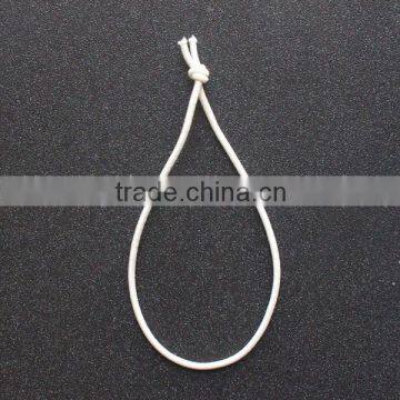 white elastic thread for hangtag