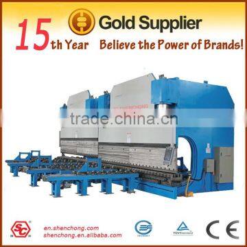 2WE67K-500T/6000 Heavy duty large mild steel plates bending machine