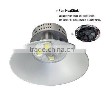 200W Integrated LED Industrial Lighting High Bay Light Lamp Warehouse Ceiling Factory Floor Lighting LED Mining White/Warm White