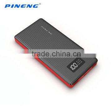 Pineng PN-963 Hot selling customized LOGO slim power bank 10000mah