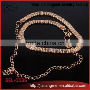 Hot Wholesale Belly Chain Gold Plated Waist Chain Belts For Women