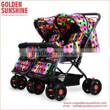 Polyester Material and Good Baby Stroller Type Best Double Prams
