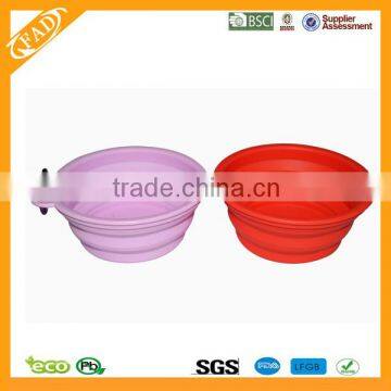 Multi -colored Wholesale Top Quality Nontoxic FDA Standard silicone pet feeding bowl