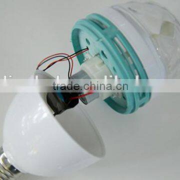 Cheap Price B22 E27 3w Rgb Rotating Disco Bulb photo-6