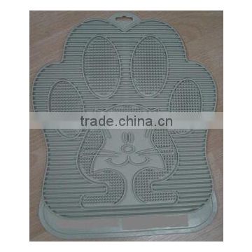 PVC cat litter box mat, with different shapes