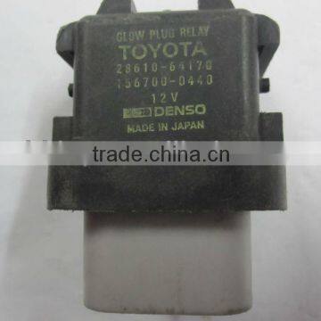 Auto parts GLOW PLUG RELAY 12V oem:28610-64170 for TOYOTA