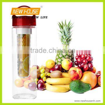 700ML Tritan BPA Free Health Fruit Juice Infuser Bottle/Sport Water Travel Bottle