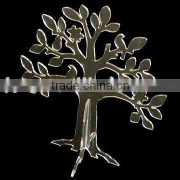 tree shaped acrylic decorative jewelry display holder crafts