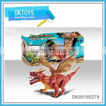 2016 hot selling b/o toys dinosaur with light and sound