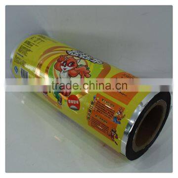 Bopp/al/pe/pet Potato Chips Packaging Film 2015