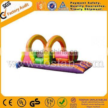 Cheer amusement course children indoor inflatable obstacle A5001
