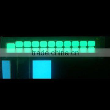super thin EL switch with soft light glowing