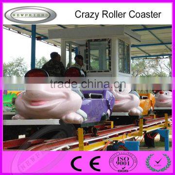 China manufacutre Roller Coaster Mini Train Crazy Mouse Car for hot sale