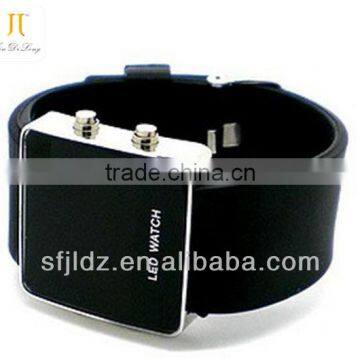 New fashional led silicon cheap watch phone