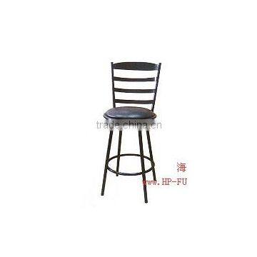 metal swivel bar chair