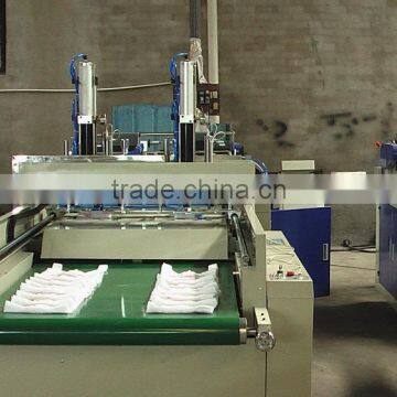 PE Supermarket Plastic T-shirt Bag Making Machine photo-2