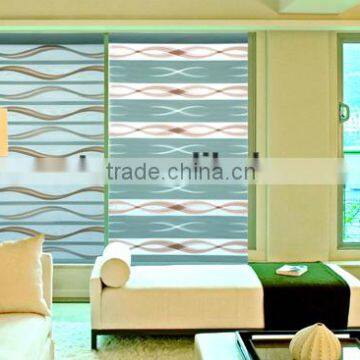 printed fiberglass blackout roller shade fabric