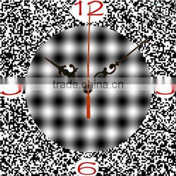 Clock with prints