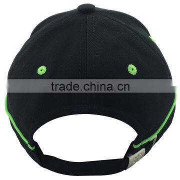 6-Panel Custom Your Own Hat With Raised Embroidered Pattern Baseball Cap With Metal Buckle photo-6