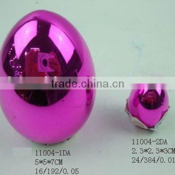 ceramic electroplated egg decoration