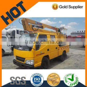 Overhead working truck with XCMG crane for sale