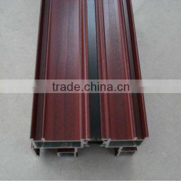 6063 T5/Heat insulated/ electrophoresis/Aluminum extruded Profile for windows and doors