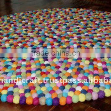 Felt Ball Rugs / Carpet