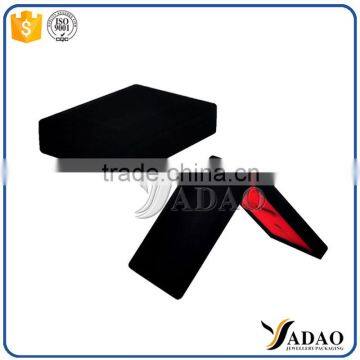 Top Quality Luxury Black Retail Jewelry Package Boxes photo-2