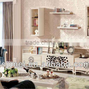 modern MDF panel wall Units
