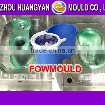 Cheap Wholesale plastic injection mop bucket mould