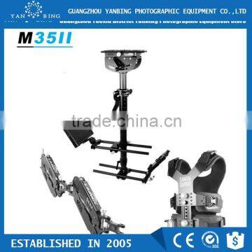 Factory supply LAING M-35II double merlin arms camera steadycam with carbon fiber sled loading 16kg