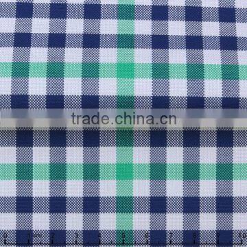 James 100% Cotton Yarn Dyed Fashion Plain Check/Plaid oxford Shirting Fabric