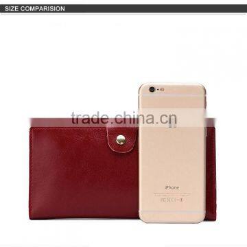 Hot Sale Fashion Women Leather Card Holder Multiple Wallet Custom Dollar Wallet photo-6