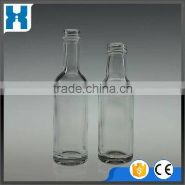 50ML WHOLESALE MINI ROUND GLASS BOTTLE FOR LIQUOR