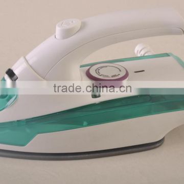 cordless travel iron portable travel steam iron travel steam iron with aluminum/SS/Ceramic soleplate